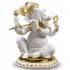 Статуэтка "Бансури Ганеша (Golden Re-Deco)" Lladro 01009277