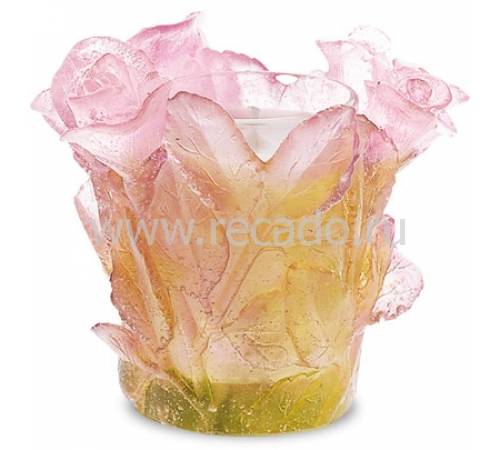 Подсвечник "Roses" Daum 02666-1