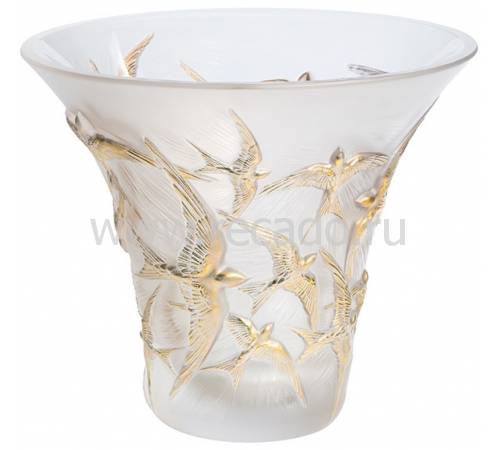 Ваза для цветов "Hirondelles" Lalique 10624000