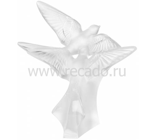 Статуэтка "Ласточки" прозрачные Lalique 10625200