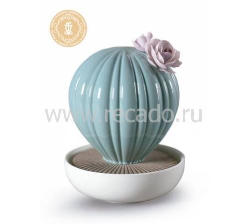 Декоративный цветок "Кактус с розовым цветком" Lladro 01040183