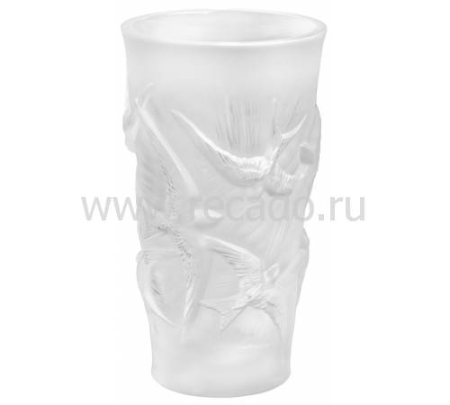 Ваза для цветов прозрачная "Hirondelles" Lalique 10644600