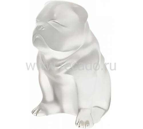 Статуэтка "Бульдог" прозрачный Lalique 10520200