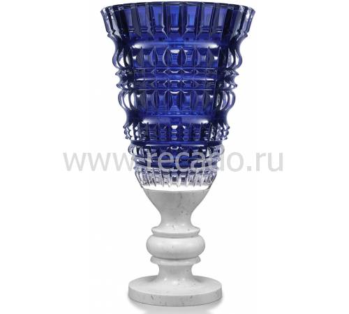 Ваза для цветов синяя "New Antique" Baccarat 2811214