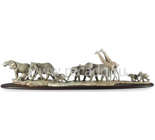 Статуэтка "Стадо африканской саванны" Lladro 01009394