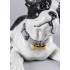 Статуэтка "Французский бульдог с макарунами" Lladro 01009398