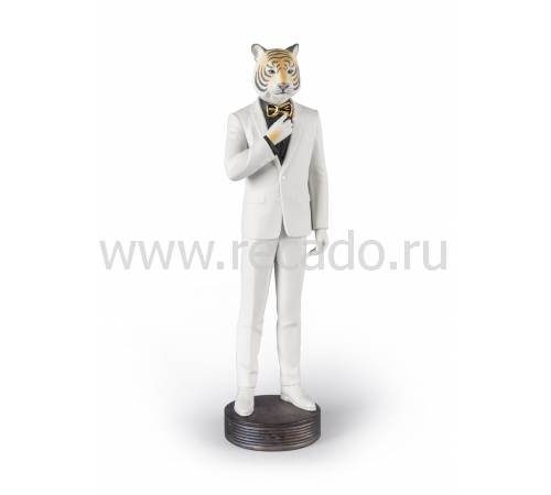 Статуэтка "Мужчина - тигр" Lladro 01009429