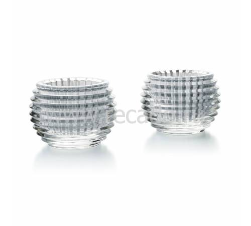 Набор из 2-х подсвечников серебро «Eye» Baccarat 2812812