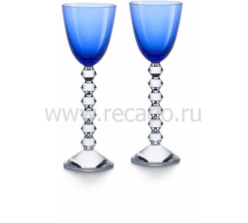 Набор из 2-х синих бокалов для вина "VEGA" Baccarat 2812267