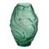 Ваза для цветов зелёная "Poissons Combattants" Lalique 10671900