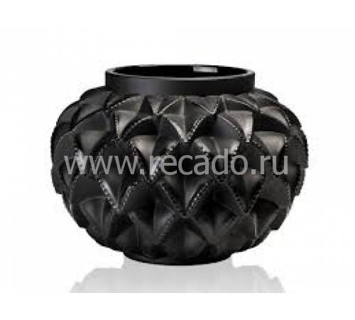 Ваза для цветов чёрная малая "Languedoc" Lalique 10648300