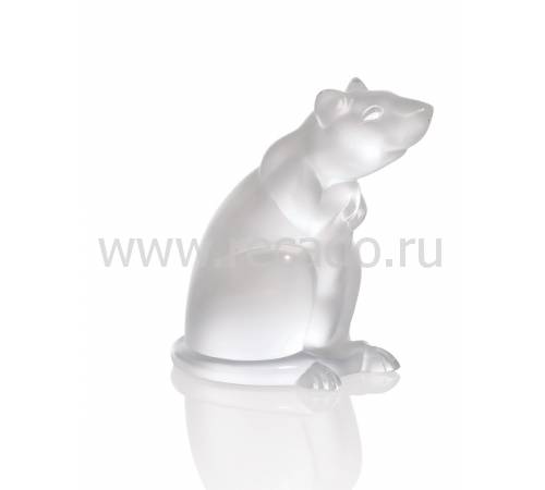 Статуэтка "Крыса" прозрачная Lalique 1404000