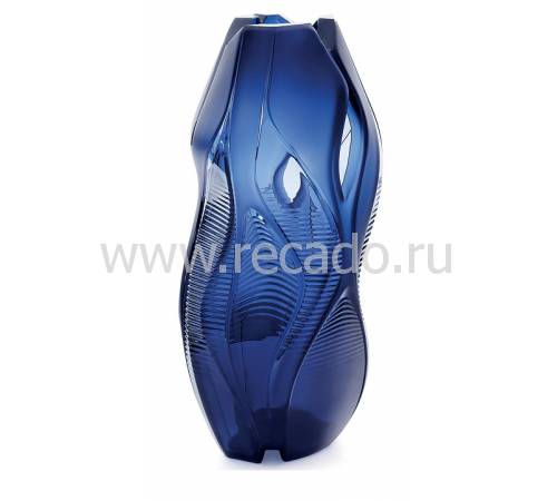 Ваза для цветов "Manifesto" синяя Lalique 88038500
