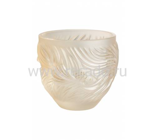 Подсвечник на 1 свечу "Poissons" золотой Lalique 10685700