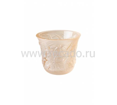 Подсвечник на 1 свечу "Hirondelles" золотой Lalique 10646900