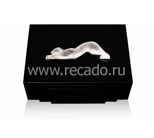 Шкатулка для украшений "Zeila" чёрная Lalique 10192700