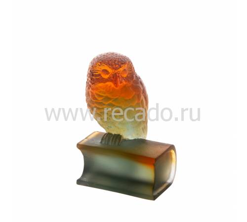 Статуэтка "Сова на книге" Daum 03465-1