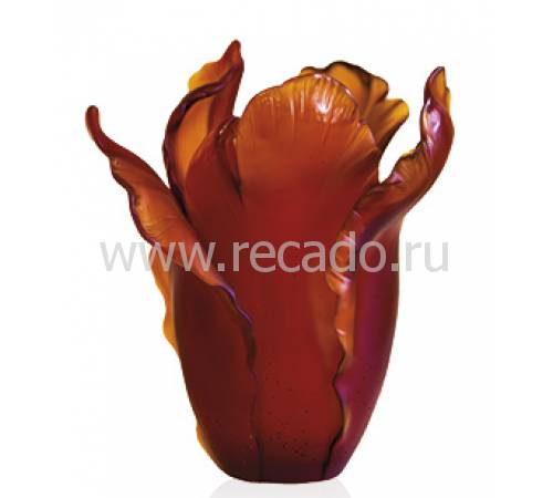 Ваза для цветов "Tulipe" красная Daum 03574-9