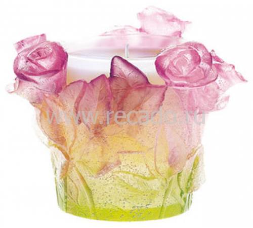 Подсвечник "Roses" Daum 02618