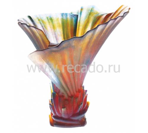 Ваза для цветов "Palm" средняя (h=23,5) Daum 03456