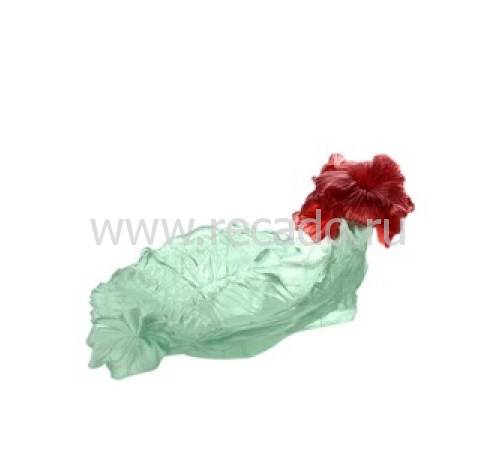 Ваза для фруктов "Hibiscus" Daum (Лимитированная серия 225 экз.) 05511