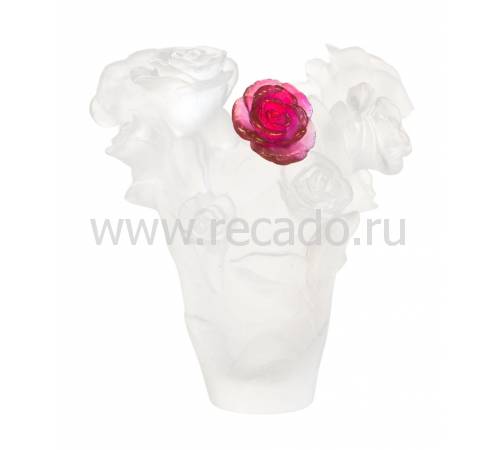 Ваза для цветов "Rose Passion" белый (h=17) Daum 05287-6