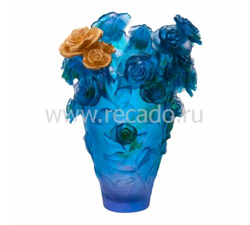 Ваза для цветов "Rose Passion Magnum" фиолетовая (h=53) Daum (Лимитированная серия 25 экз.) 05376-6