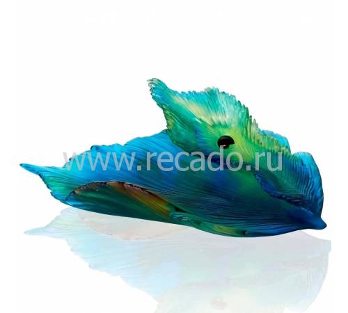 Блюдо для фруктов "Fleur de Paon" Daum 05695