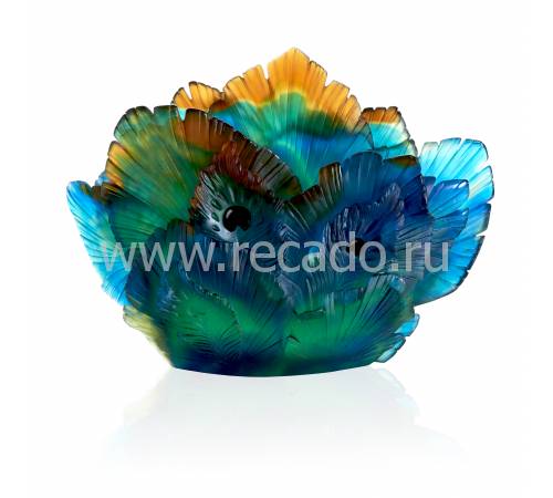Ваза для фруктов "Fleur de Paon" Daum 05693