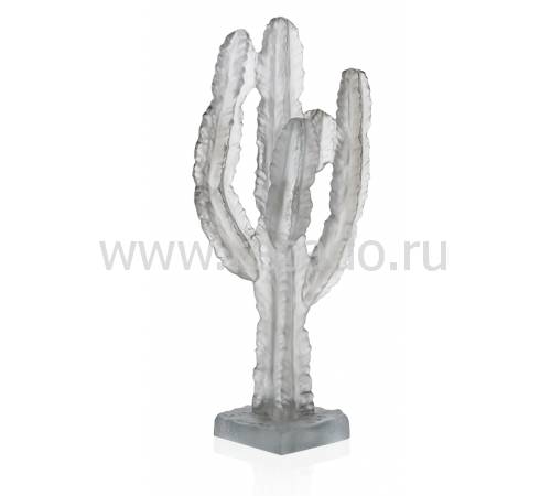 Статуэтка "Кактус" Jardin de Cactus белый (h=35) Daum 05672-1