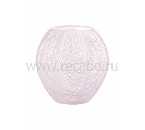 Ваза для цветов "Sakura" розовая H=10 Lalique 10723200