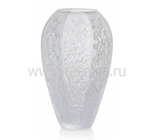Ваза для цветов "Sakura" прозрачная H=17,5 Lalique 10723700