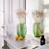 Ваза для цветов "Muguet" зелёная Lalique 10709100