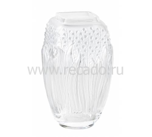 Ваза для цветов "Muguet" прозрачная Lalique 10709000