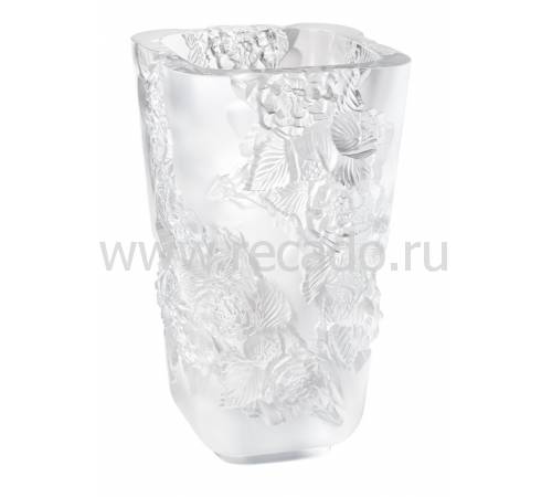 Ваза для цветов "Pivoines" прозрачная Lalique 10708400