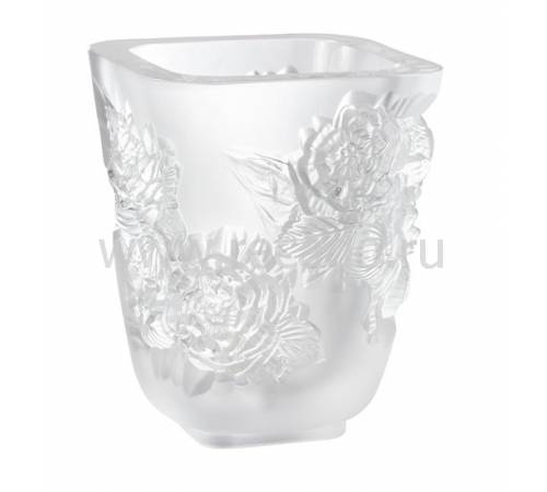 Ваза для цветов "Pivoines" прозрачная Lalique 10708500