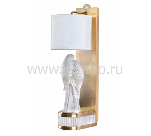 Бра 2 попугая золотой "Signature" Lalique 10631300