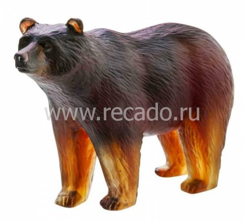 Статуэтка "Медведь" янтарный Daum 05423