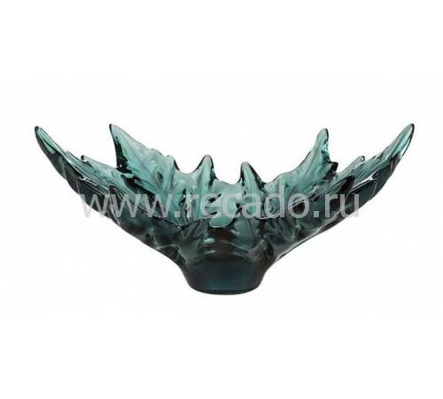 Блюдо для фруктов зелёная "Champs‑Élysées" Lalique 10599200