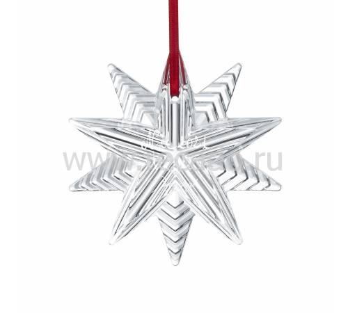 Ёлочная игрушка прозрачная "Звезда" Noel Baccarat 2814619