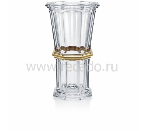 Ваза для цветов с позолотой "HARCOURT 1841" Baccarat 2814497