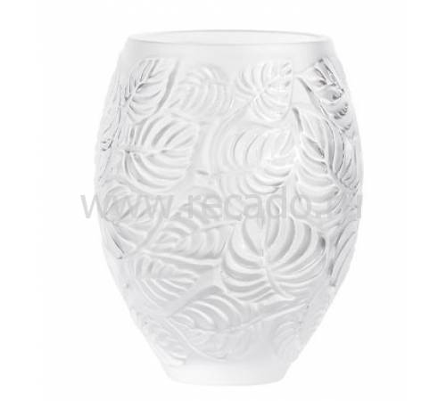 Ваза для цветов "Feuilles" прозрачная Lalique 10745500
