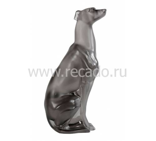 Статуэтка "Борзая" серая Lalique 10733900