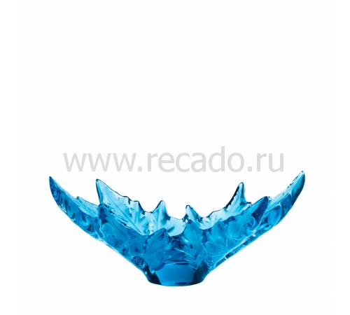 Ваза для фруктов синяя "Champs-Elysees" Lalique 10760900