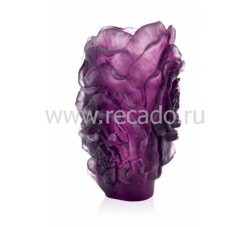 Ваза для цветов "Camelia" H=15 фиолетовая Daum 05734
