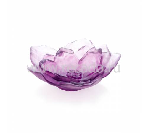 Блюдо для фруктов "Camelia" фиолетовое Daum 05733
