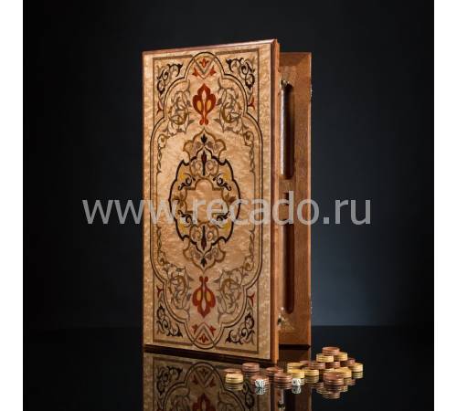 Нарды "Ветер пустыни" из красного дерева AVTSH00191