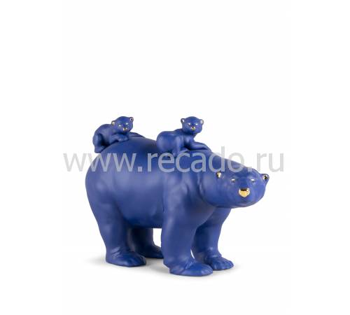Статуэтка "Медведица и младенцы" Lladro (Лимитированная коллекция 500 экз.) 01009565