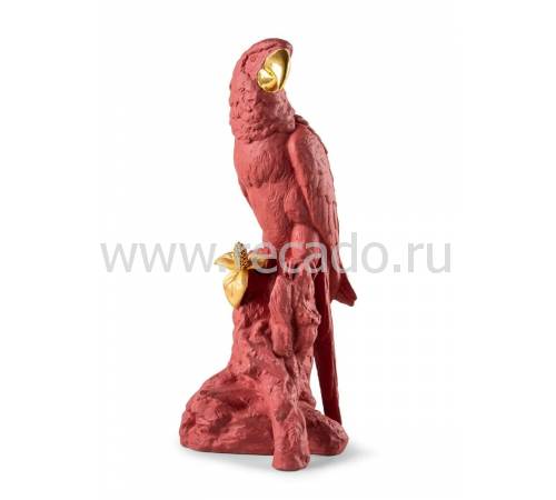 Статуэтка "Ара" чёрный Lladro 01009690
