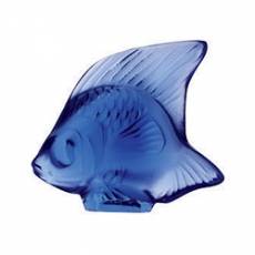 Статуэтка "Рыбка" синяя Lalique 3000300